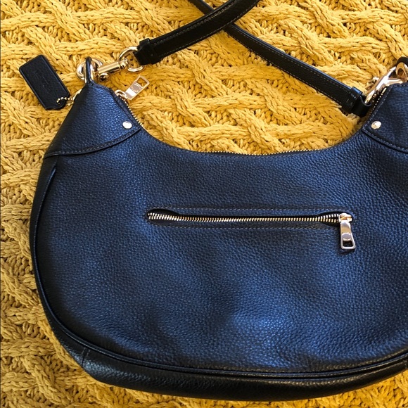 Coach Black Leather Hobo Bag - Picture 2 of 2